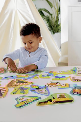 Puzzle meios de transporte - A partir dos 18 a 36 meses