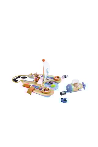 Eco catamarã de Ben em madeira - A partir dos 3 anos