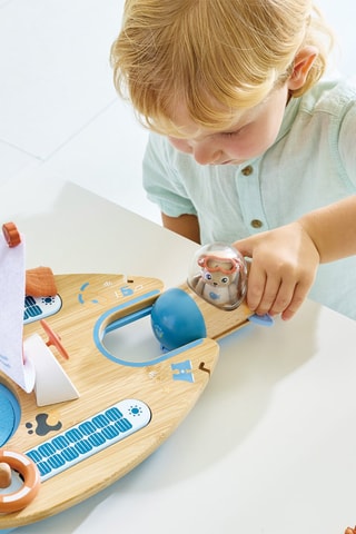 Eco catamarã de Ben em madeira - A partir dos 3 anos