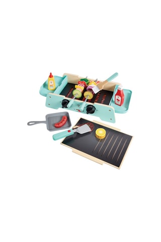 Conjunto churrasco de madeira - 24 peças - A partir dos 2 anos