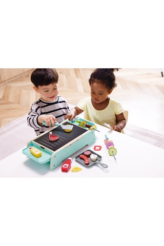 Conjunto churrasco de madeira - 24 peças - A partir dos 2 anos