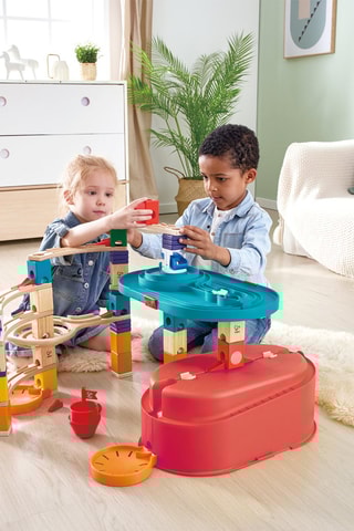 Coffret Quadrilla 2 em 1 - 74 acessórios - A partir dos 4 anos