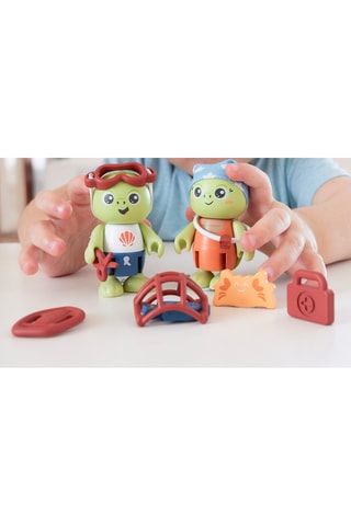 Jogo de imaginação em faia - 11 peças - Dos 3 aos 8 anos