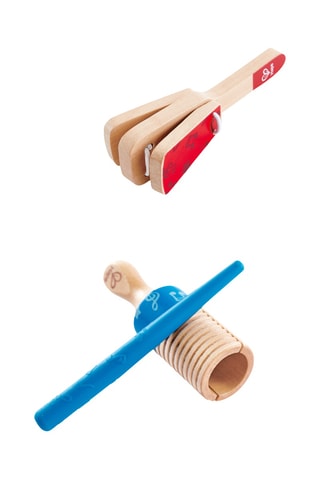 Kit de percussão em madeira de schima - Dos 10 aos 36 meses