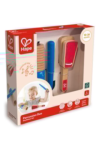 Kit de percussão em madeira de schima - Dos 10 aos 36 meses