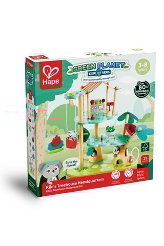 Casa na árvore em faia - 21 peças - Dos 4 aos 10 anos