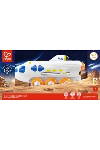 Locomotiva fusée 2 peças - Dos 3 aos 8 anos