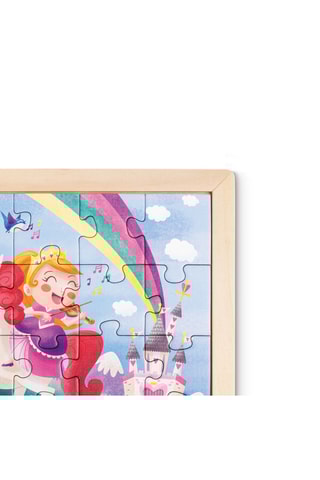 Puzzle unicórnio reversível - 24 peças - Dos 3 aos 6 anos