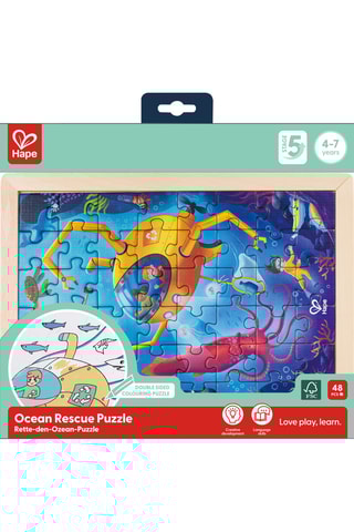 Puzzle Resgate no mar - 48 peças - 4 aos 7 anos