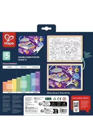 Puzzle Descoberta do espaço - 48 peças - Dos 4 aos 7 anos