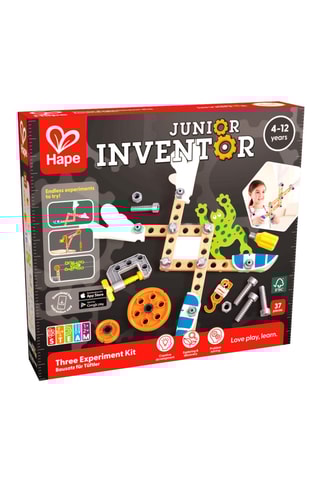 Conjunto de experiências científicas em faia - 37 peças - Dos 4 aos 12 anos