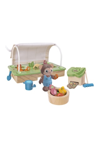 Estufa de jardinagem em faia - 32 peças - Dos 4 aos 10 anos