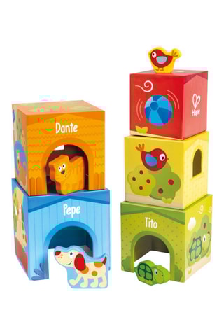 9 cubos empilháveis - Dos 18 aos 36 meses