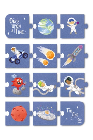 Puzzle Aventura espacial - 120 peças - Dos 4 aos 7 anos