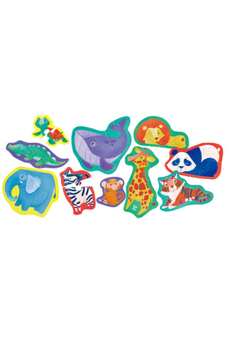 Puzzle Os amigos da floresta - Dos 18 aos 36 meses