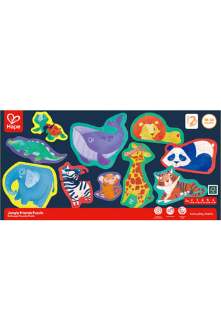 Puzzle Os amigos da floresta - Dos 18 aos 36 meses