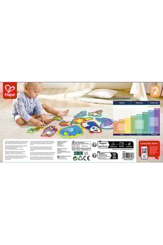 Puzzle Os amigos da floresta - Dos 18 aos 36 meses