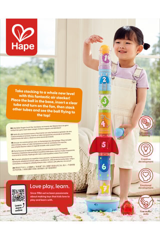 Foguetão a ar - A partir dos 24 meses