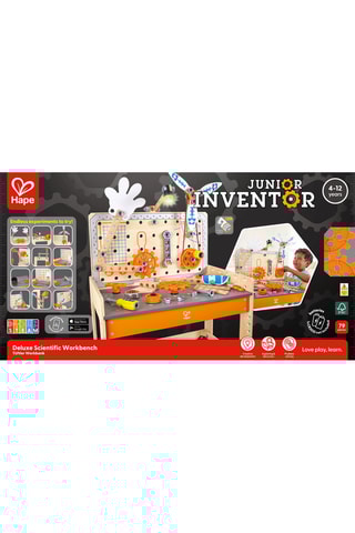 Grande bancada científica - 79 peças - Dos 4 aos 12 anos
