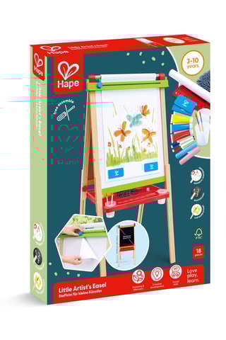 Cavalete tudo em um em pinho - Dos 3 aos 10 anos