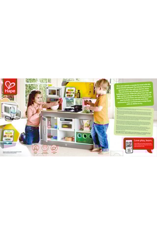 Cozinha Deluxe - 15 peças - Dos 3 aos 8 anos