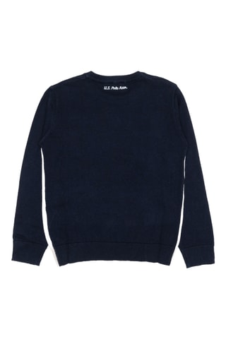 Camisola - Azul-marinho e bege - Azul