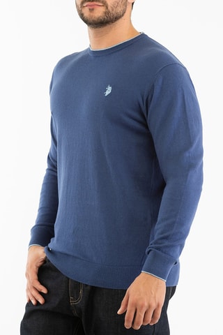 Camisola - Azul-escuro - Azul