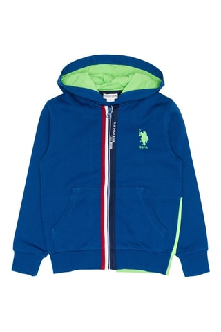 Sweat com capuz - Azul - Azul