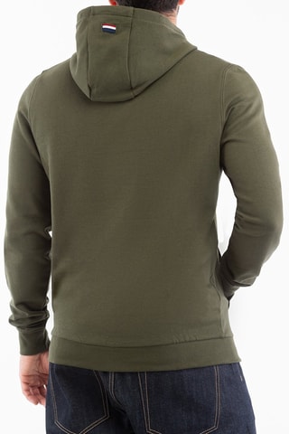 Sweat com capuz - Caqui - Verde