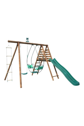 Station de jeux en bois Lavande - Dès 3 ans