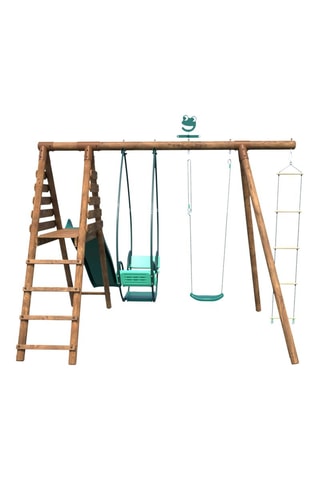 Station de jeux en bois Lavande - Dès 3 ans