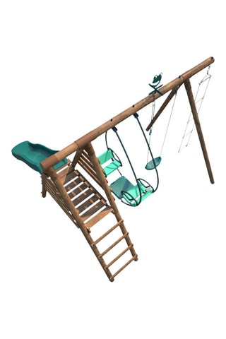 Station de jeux en bois Lavande - Dès 3 ans