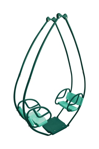 Balancelle double face à face - Dès 3 ans - 126 x 41 x 176 cm