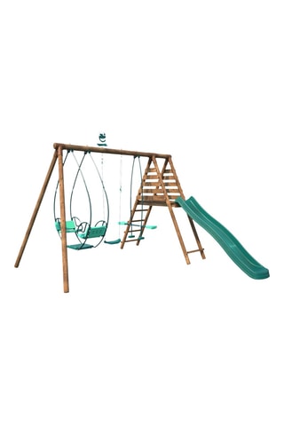 Station de jeux en bois Nigel - De 3 à 12 ans