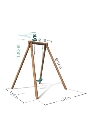 Portique en bois Hanna - Dès 3 ans