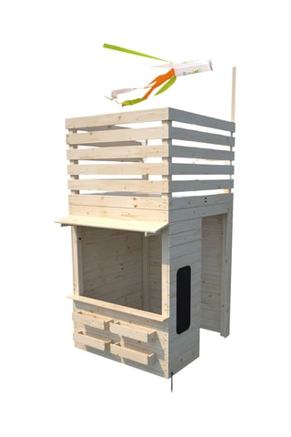 Cabane en bois Shopping - De 3 à 8 ans