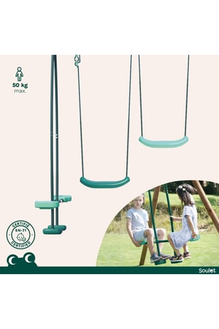 Portique en bois Polo - De 6 à 12 ans