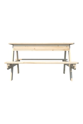 Table 2-en-1 en bois - 91,5 x 90 x 50 cm - Dès 3 ans