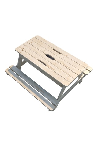 Table 2-en-1 en bois - 91,5 x 90 x 50 cm - Dès 3 ans