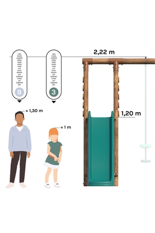 Station en bois Jacinthe - Dès 3 ans