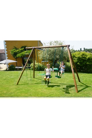 Portique en bois Gabin - Dès 3 ans