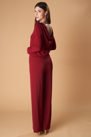 Broek Hoge Taille - Bordeauxrood