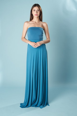 Top bustier - Turchese