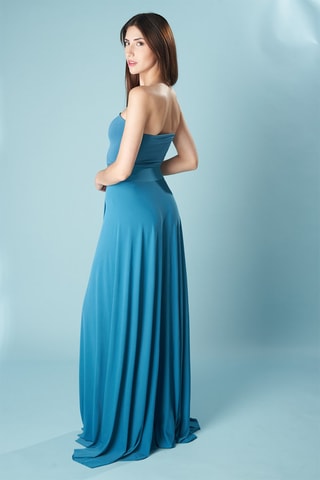 Top bustier - Turchese