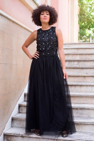 Top senza maniche Clara - Nero