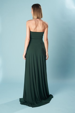 Top bustier - Verde scuro