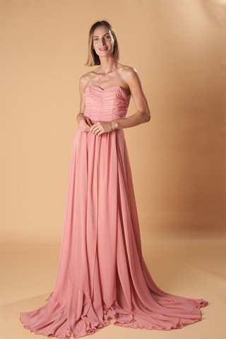 Lange Jurk Reus - Roze