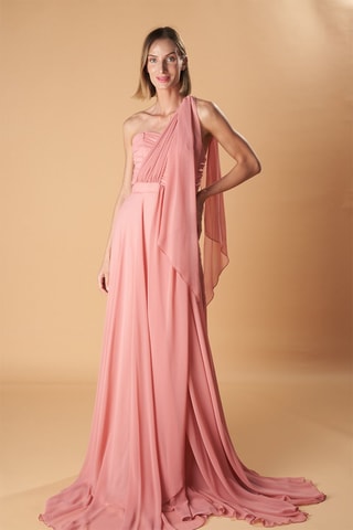 Lange Jurk Reus - Roze