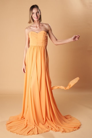 Lange Jurk Reus - Oranje