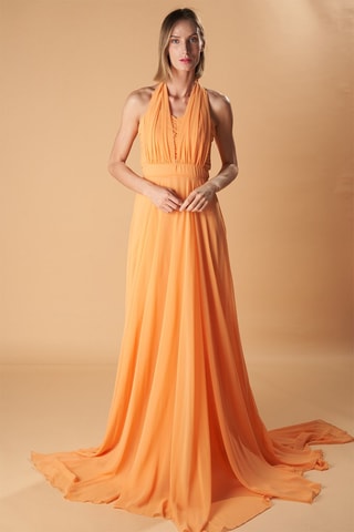 Lange Jurk Reus - Oranje